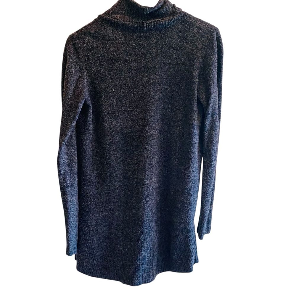 Barefoot Dreams Cozychic Lite Cardigan Dark Grey - Picture 3 of 5